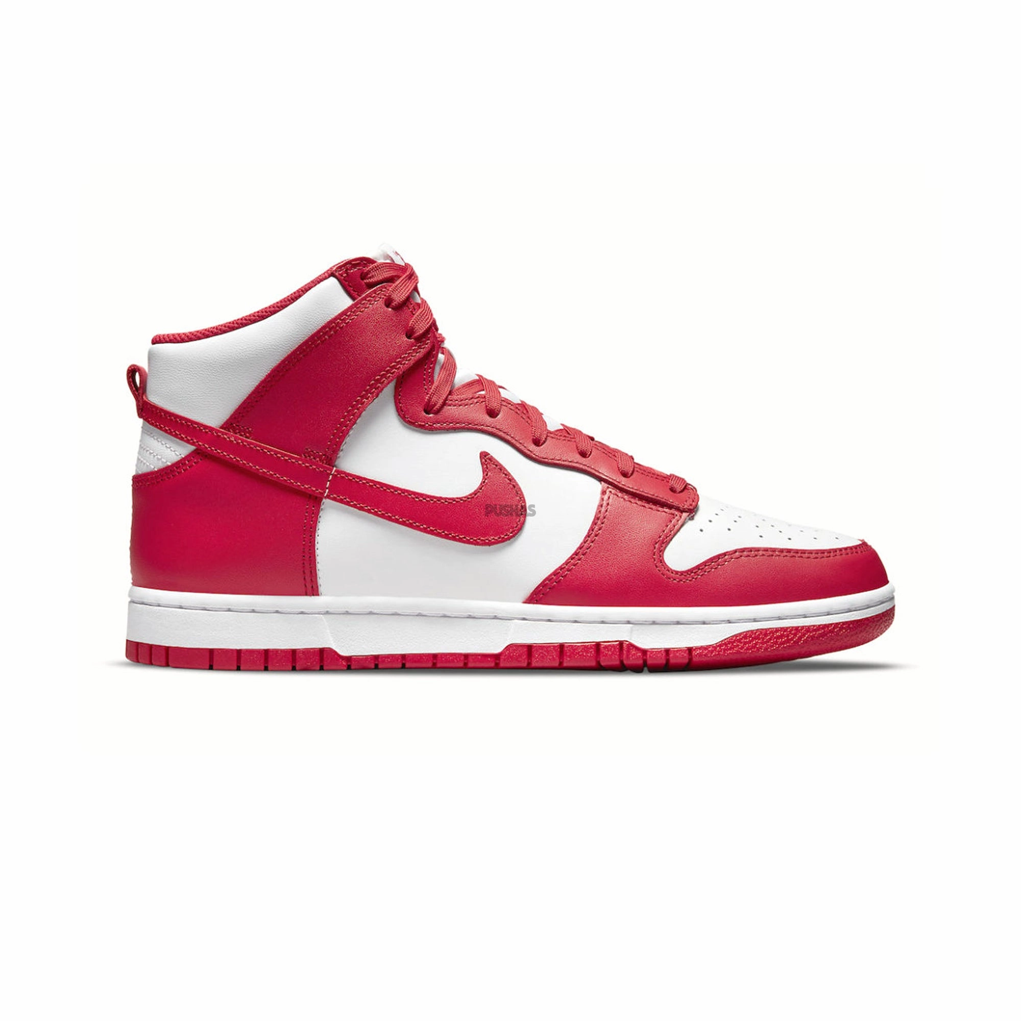 Nike Dunk High 'Championship White Red' GS (2022) Even weight distribution Breath Comfort