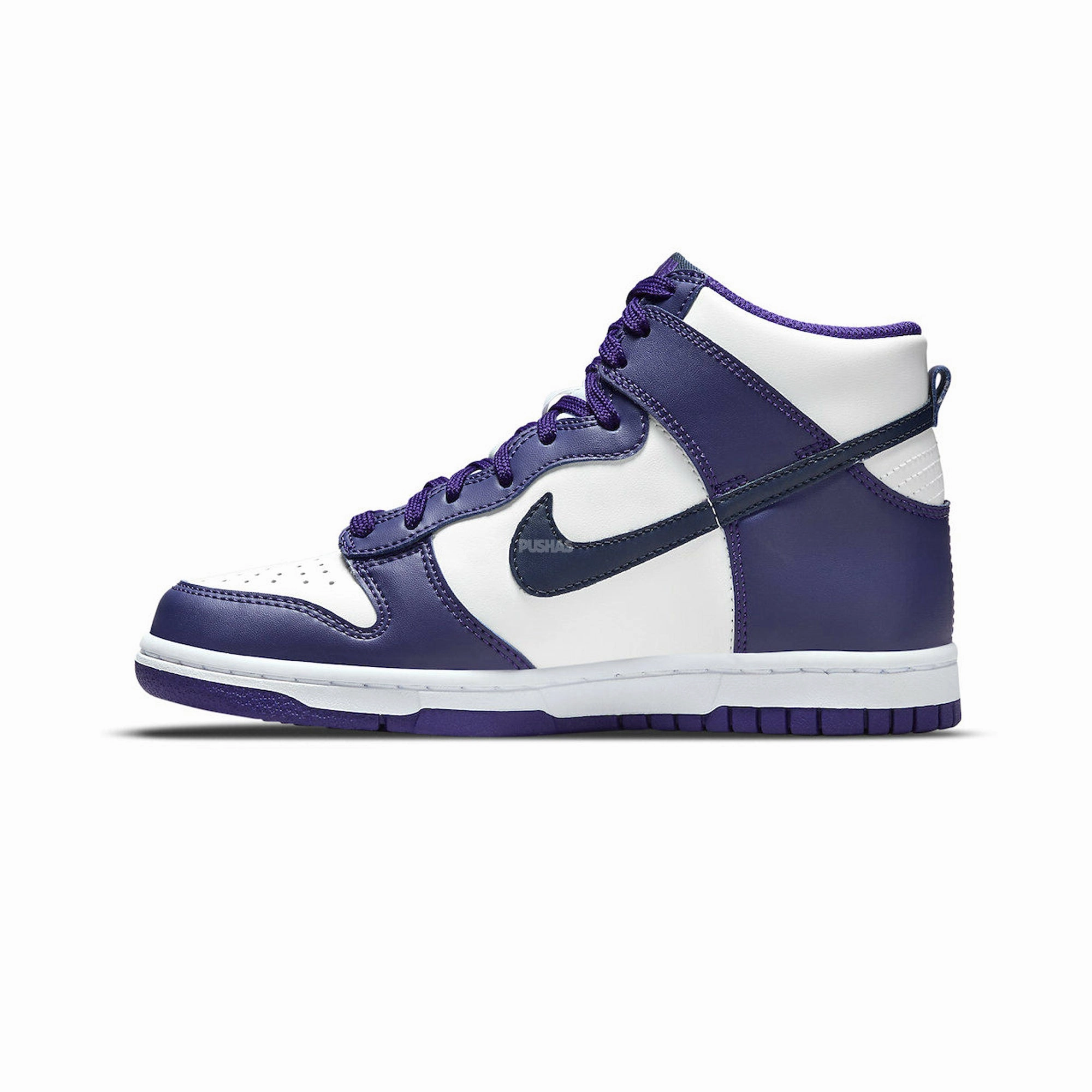 Nike Dunk High 'Electro Purple Midnight Navy' GS (2021) Fashionable Fit