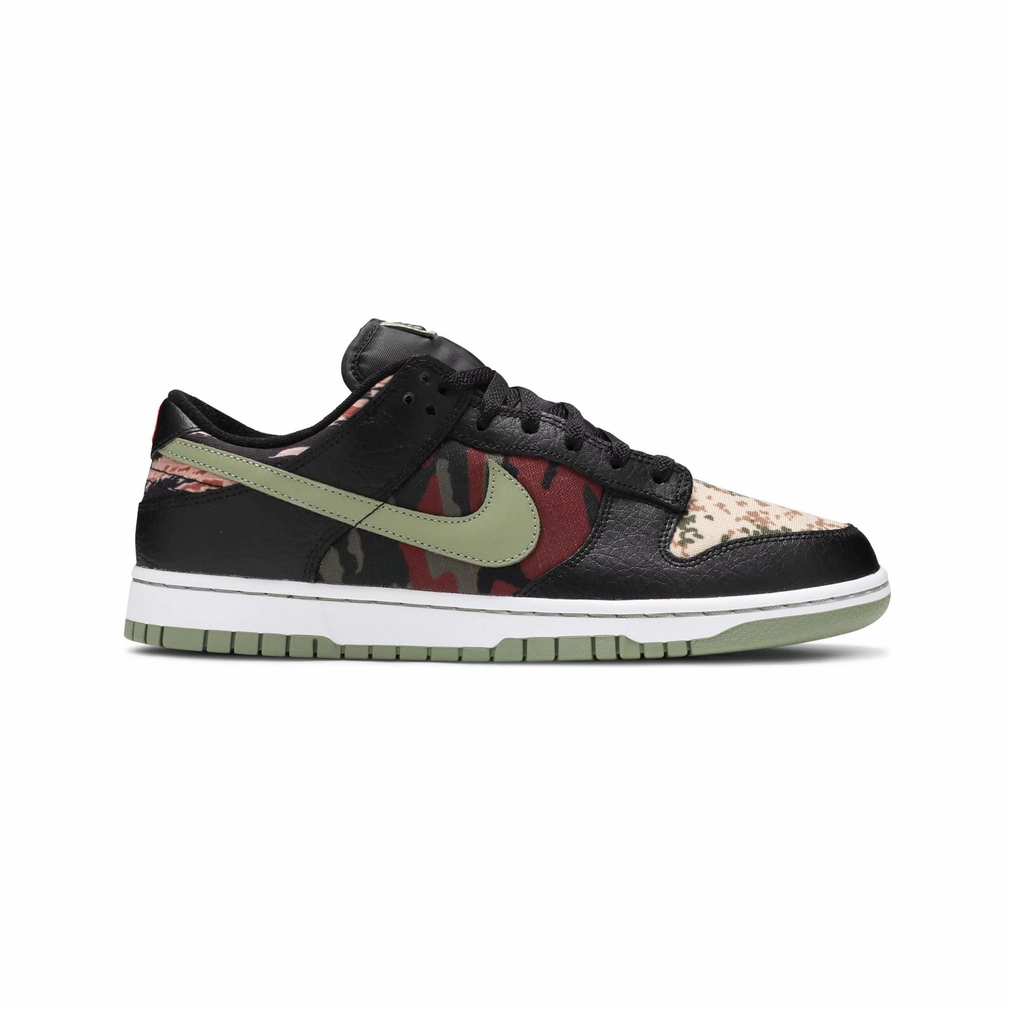 Porous Structure Nike Dunk Low 'Black Crazy Camo' (2021)