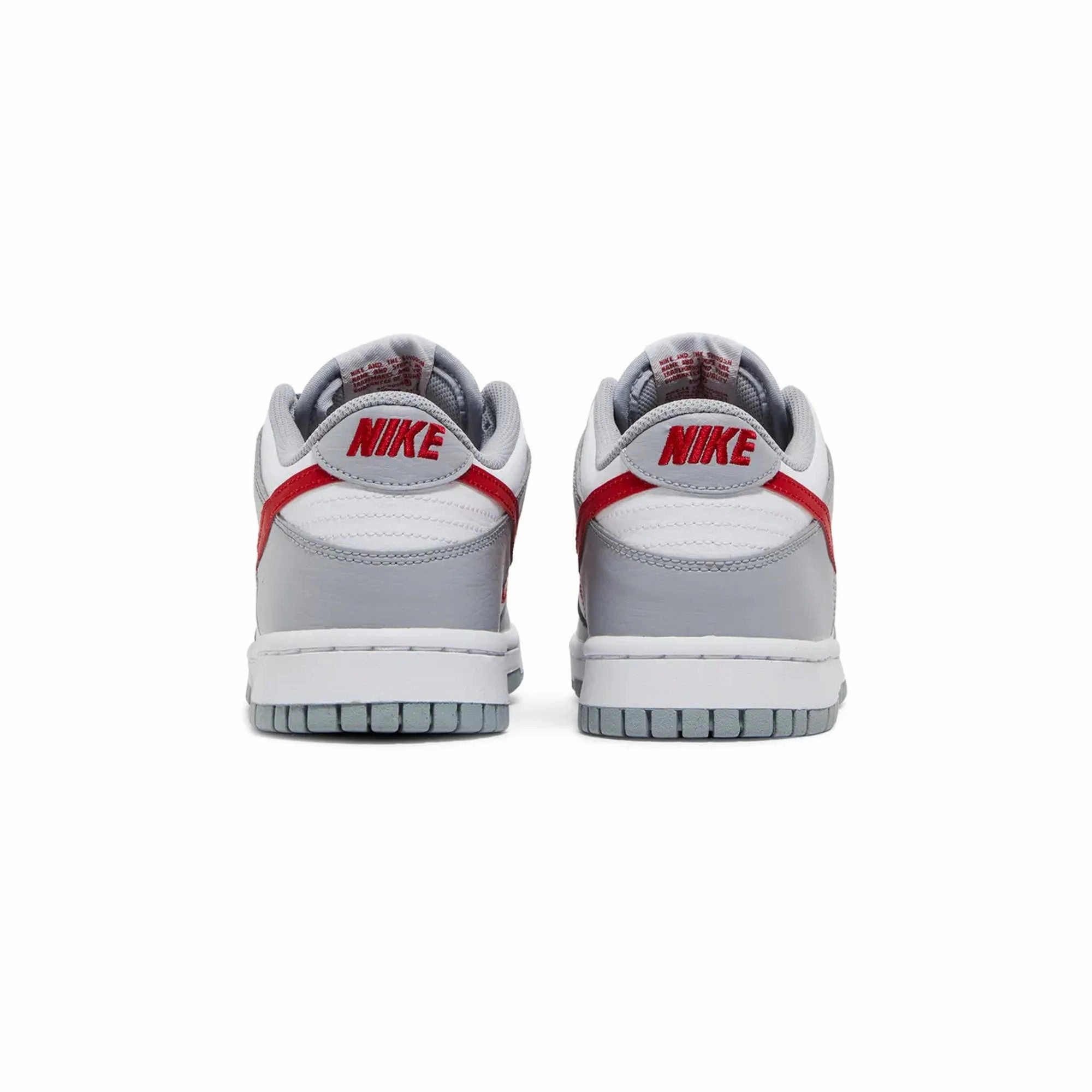 Ease Motion Move Easy Nike Dunk Low 'White Grey Red' GS (2022)