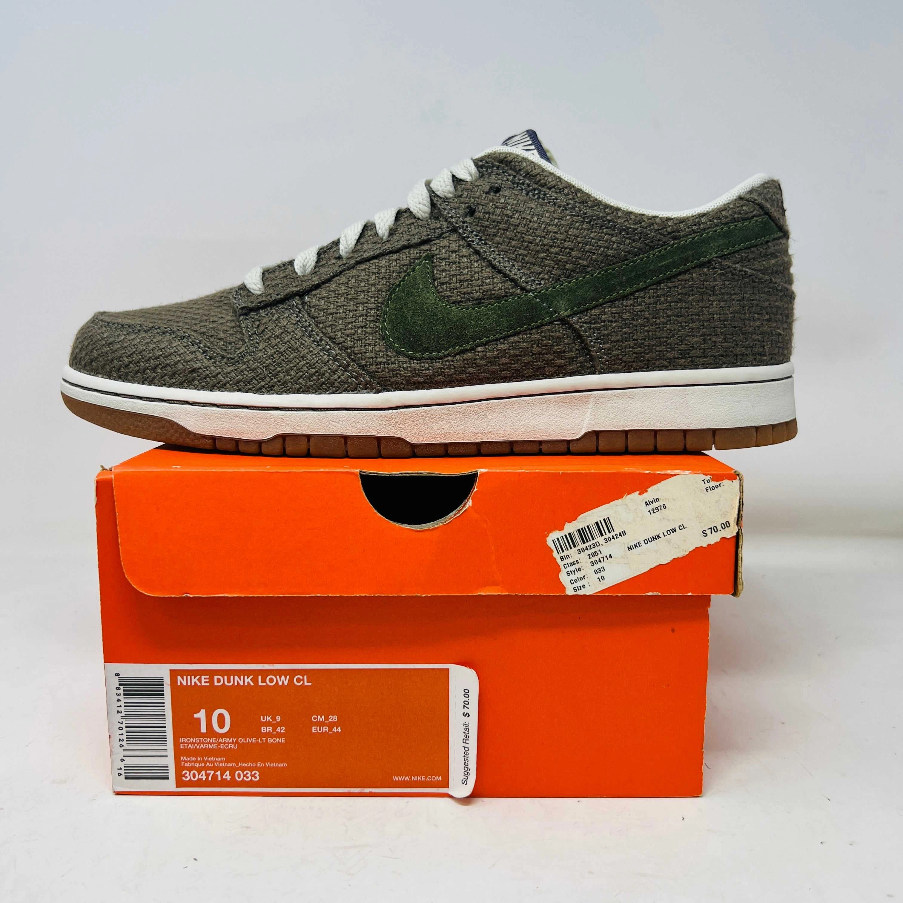 Built Soft Breath Fresh Nike Dunk Low CL Ironstone Hemp