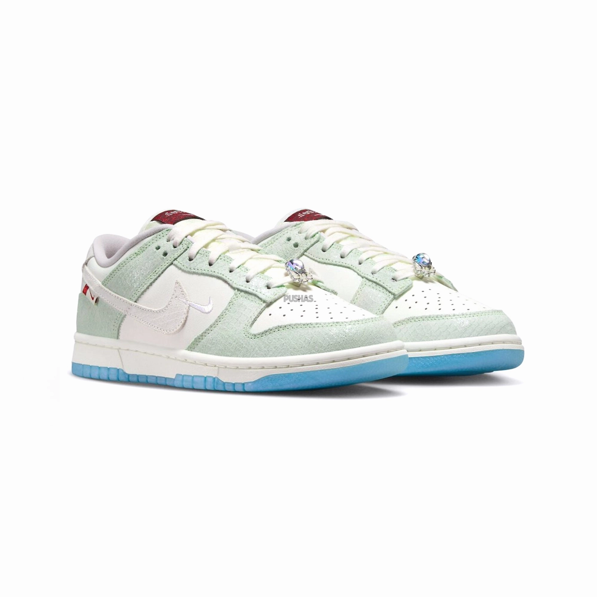 Nike Dunk Low LX 'Dusty Cactus' Women's (2024) Leaf Path Motion Tech