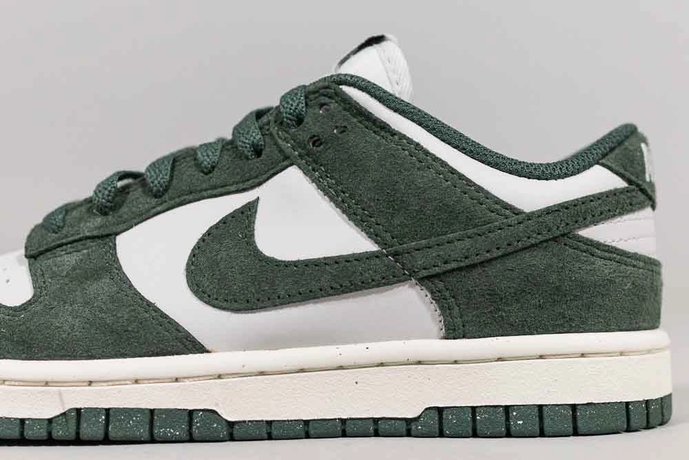 Nike Dunk Low Next Nature 'Vintage Green' Slip On Mules Shock absorption tech