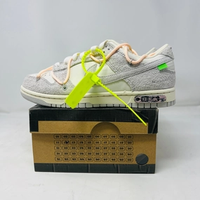 No Lace No Stress Nike Dunk Low Off White Lot 12
