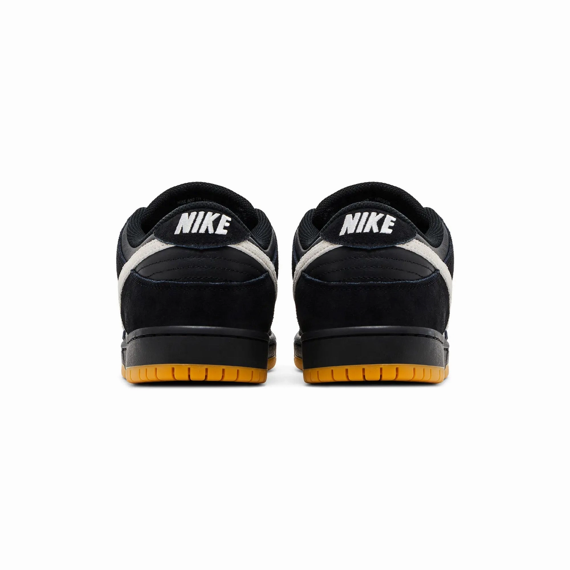 Nike Dunk Low Pro SB 'Black White Gum' (2025) Microfiber Lining Technology