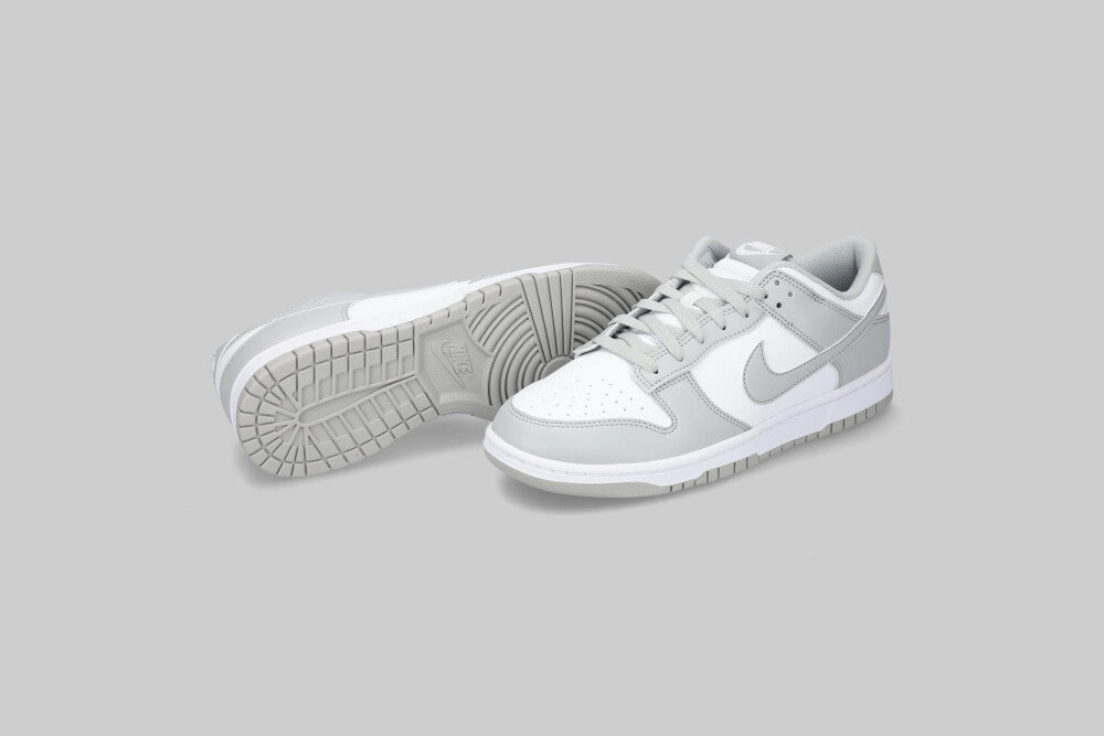 Nike Dunk Low Retro 'White and Light Smoke Grey' Child Pace Warm Liner