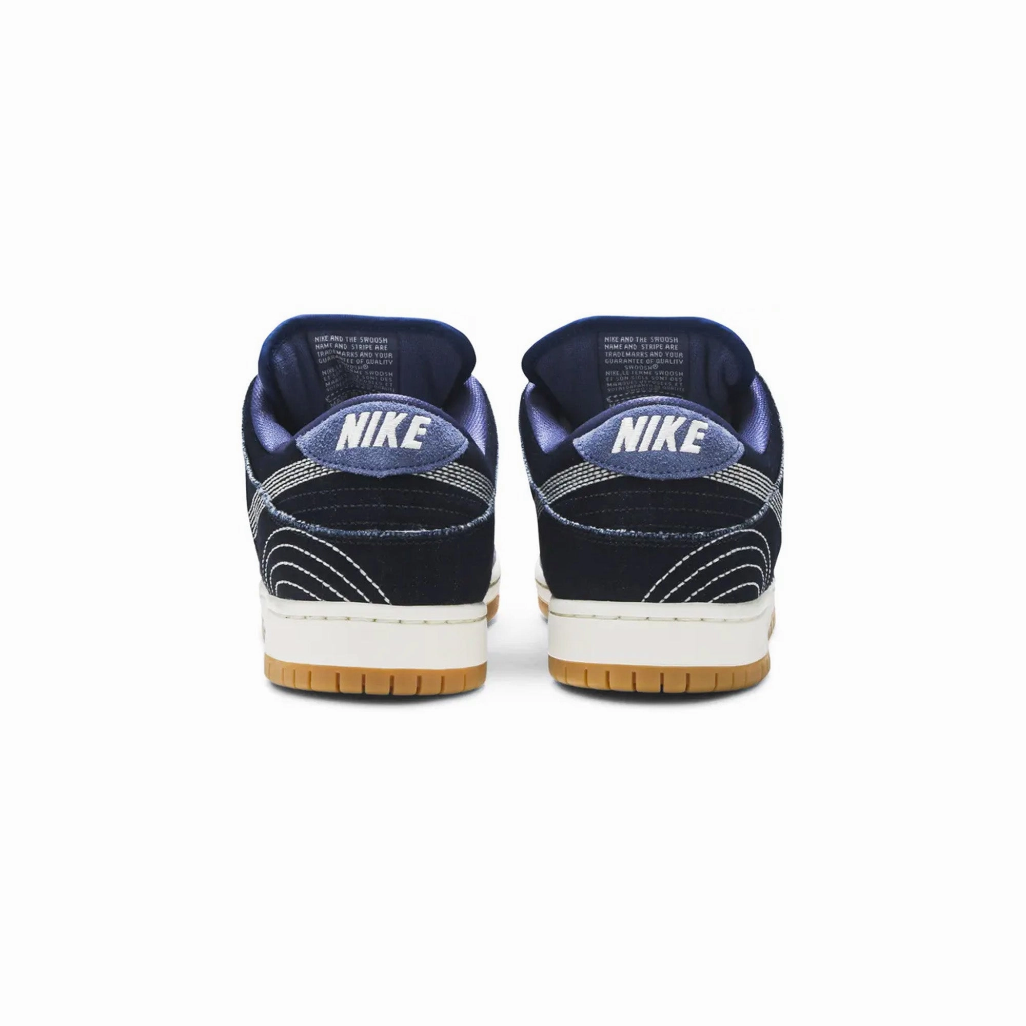 Nike SB Dunk Low 'Denim Sashiko' Bush Step Casual Elegance