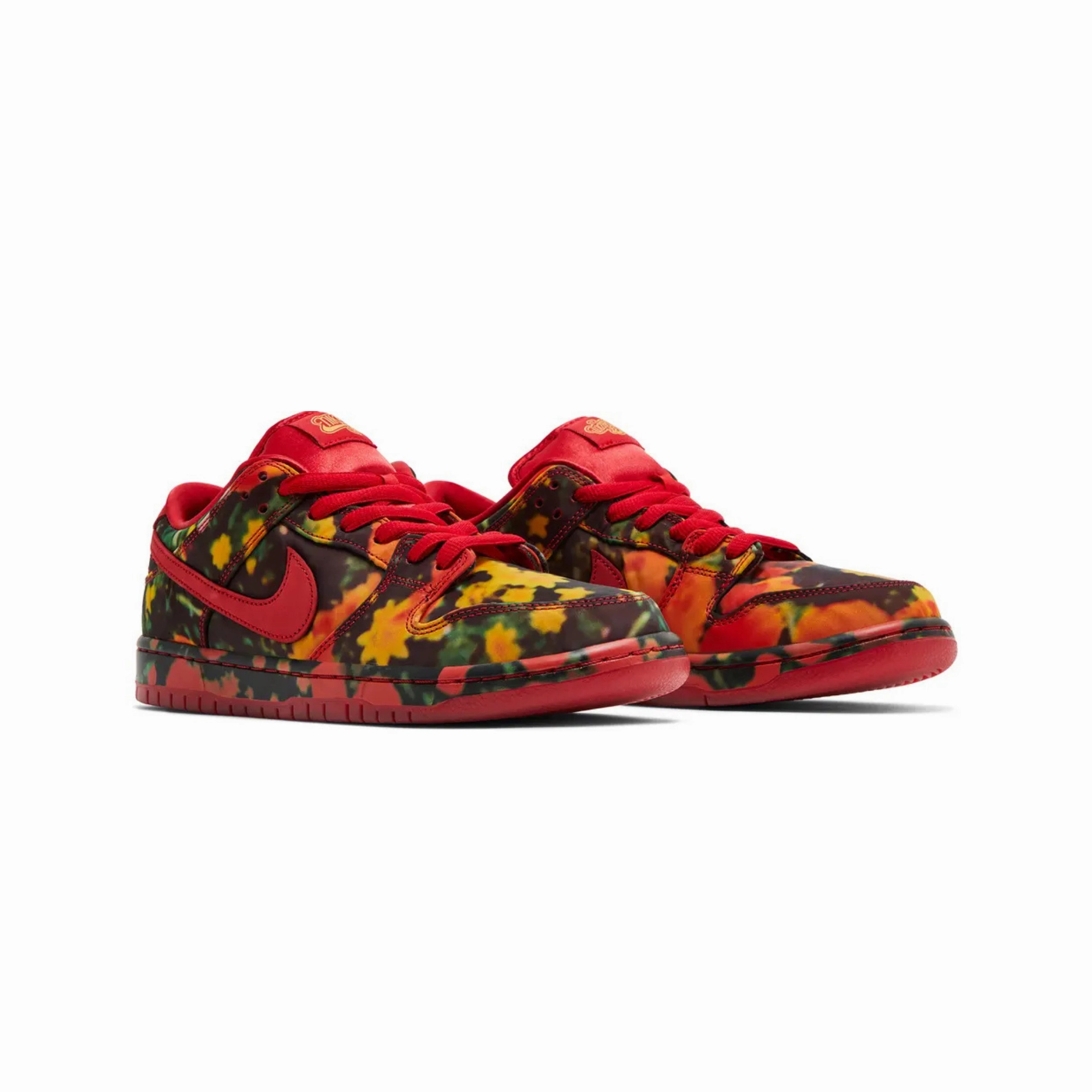 Workwear Match Free Step Nike SB Dunk Low 'The Wizard of Oz Poppy Field' (2024)