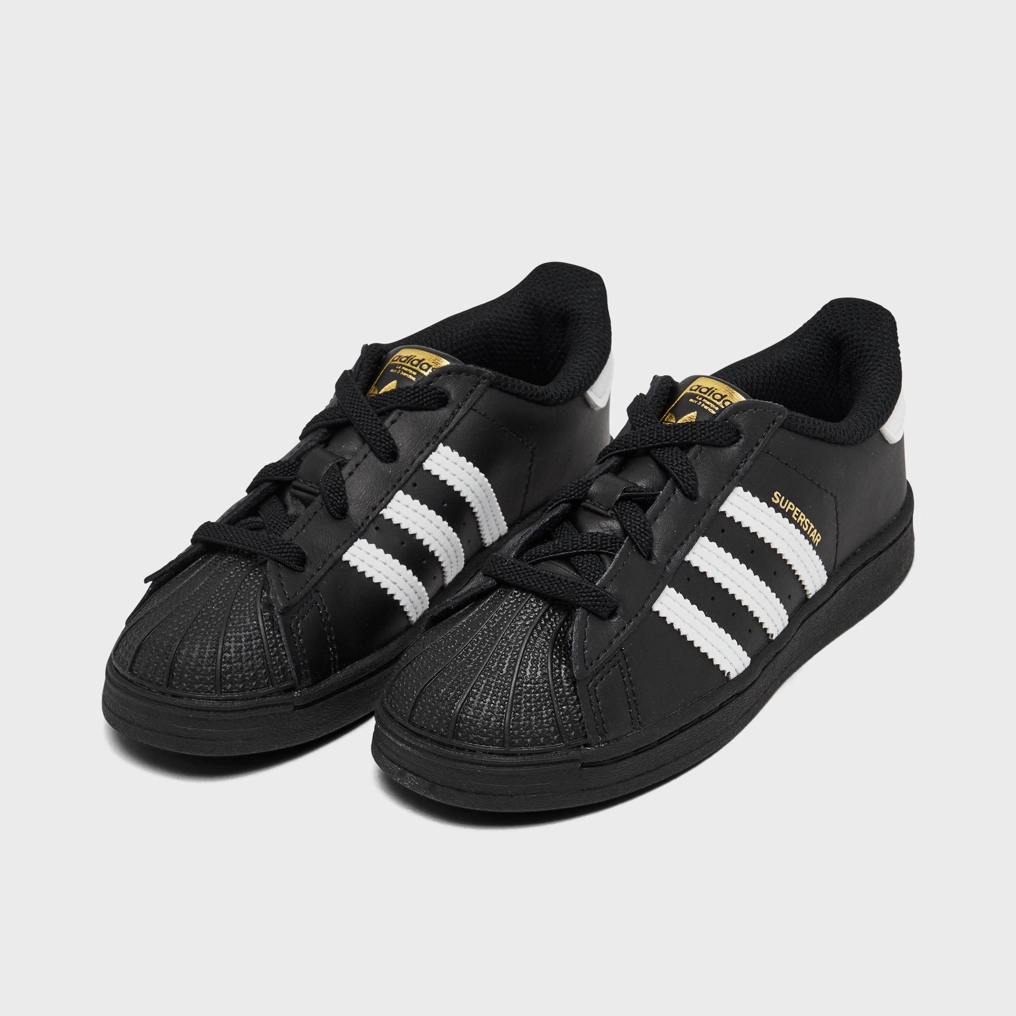 Stabilizing Plate Insole Support adidas Originals Infants' Superstar El Core Black / Ftwr White - Core Black