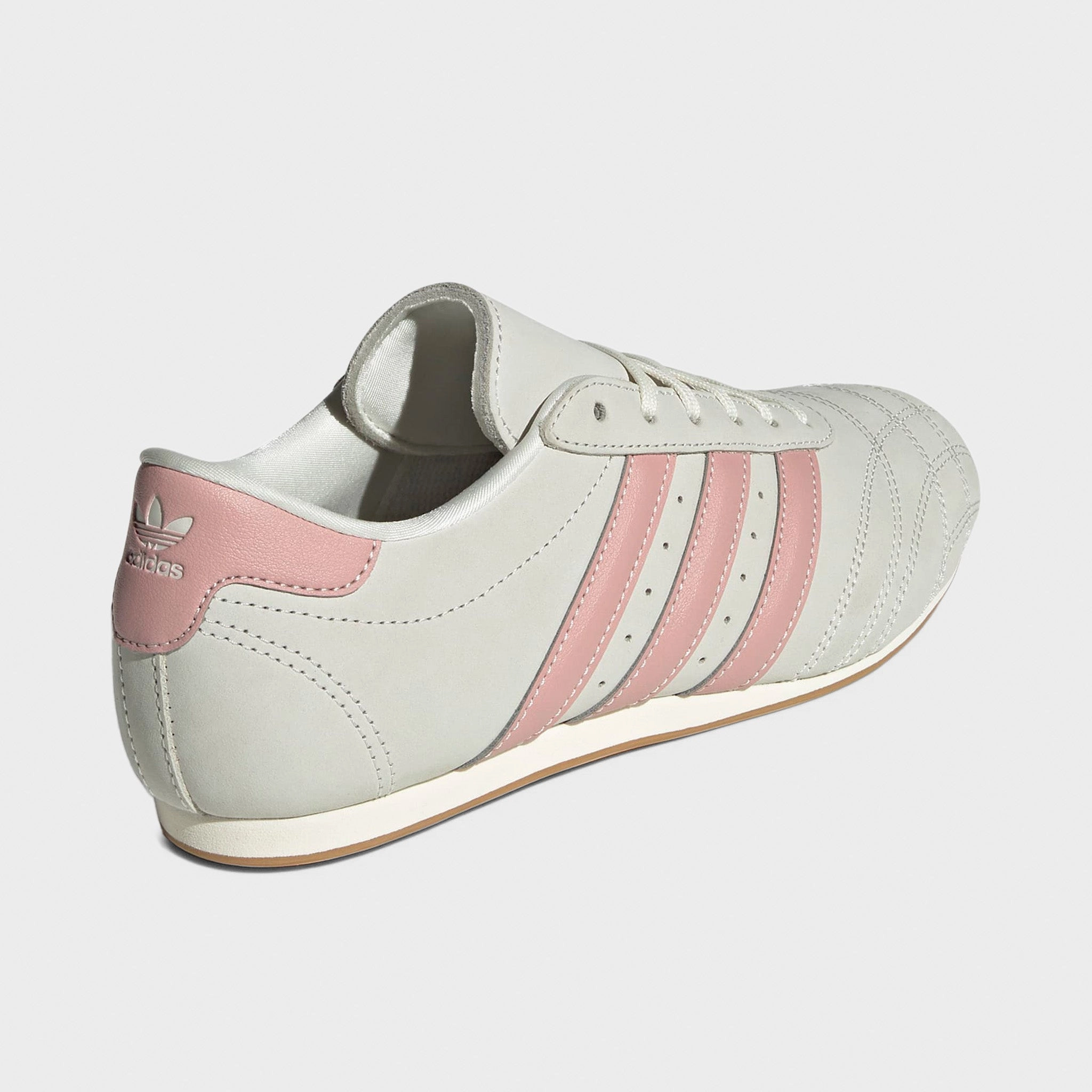 adidas Women's Taekwondo Lace Off White / Wonder Mauve - Gum Foot Support High Ankle