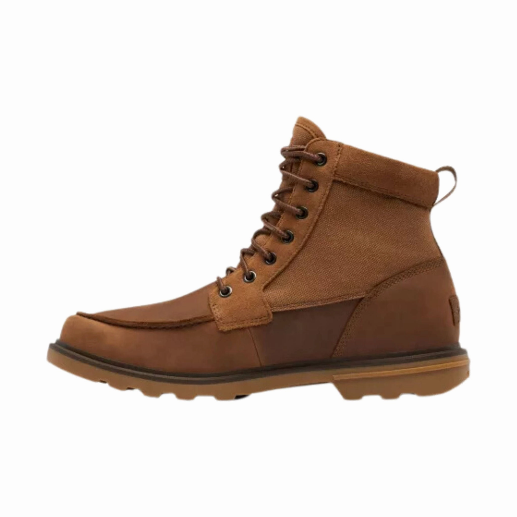 Sorel Men's Carson Moc Boots - Velvet Tan/Gum Waterproof Cold Climate