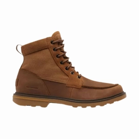 Shock Absorbing Daily Walks Sorel Men's Carson Moc Boots - Velvet Tan/Gum
