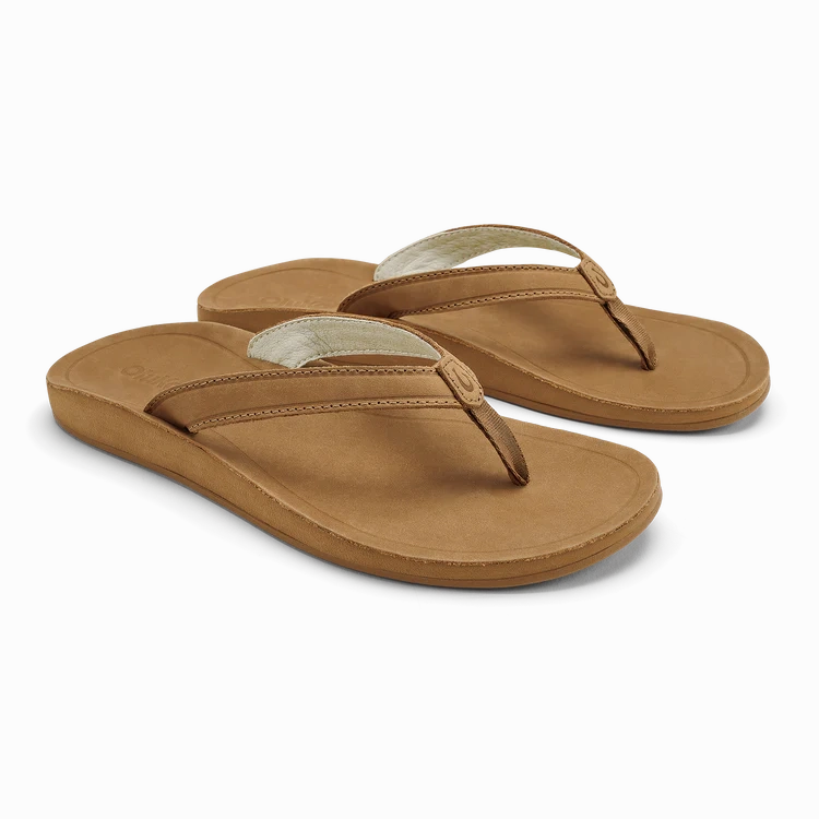 Olukai Women's Southshore Toffee Ultra Flex Construction