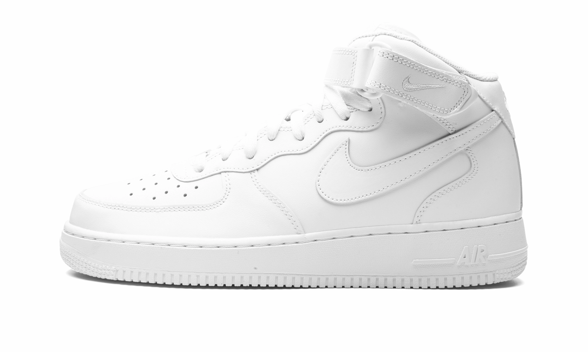 Slip In Air Force 1 Mid '07 "Triple White"
