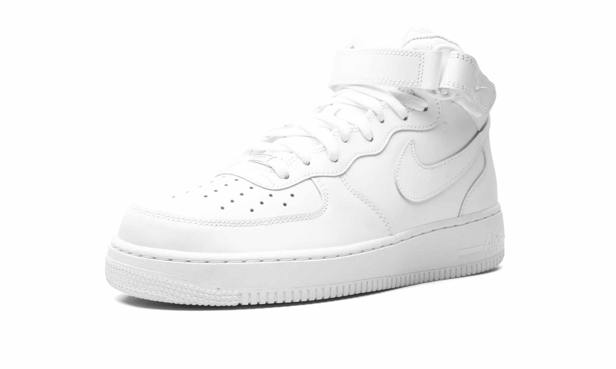 Shock Resistance Air Force 1 Mid '07 "Triple White"