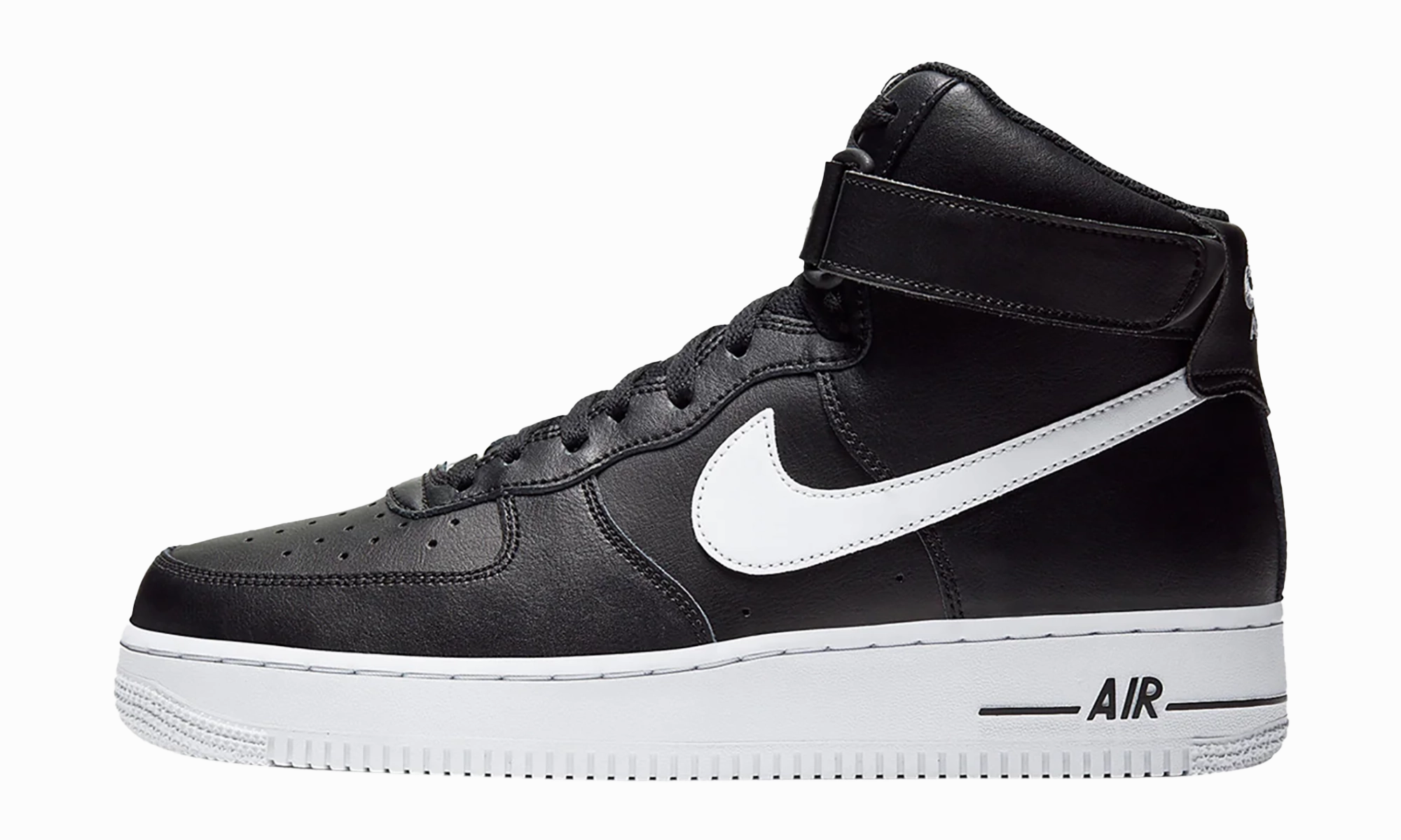 Lined interior Calm Walk Air Force 1 High "2020 - Black White"
