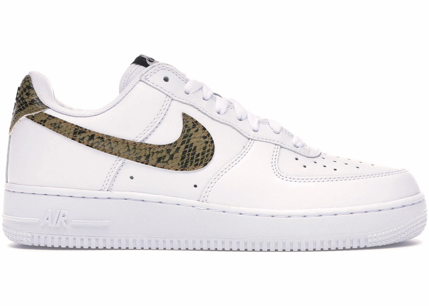 Nike Air Force 1 Low Retro Ivory Snake adult style