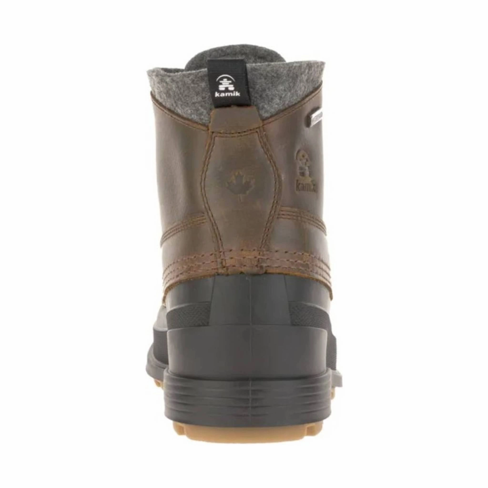 Mesh Upper Comfortable Step Kamik Men's Lawrence M Winter Boot - Chocolate