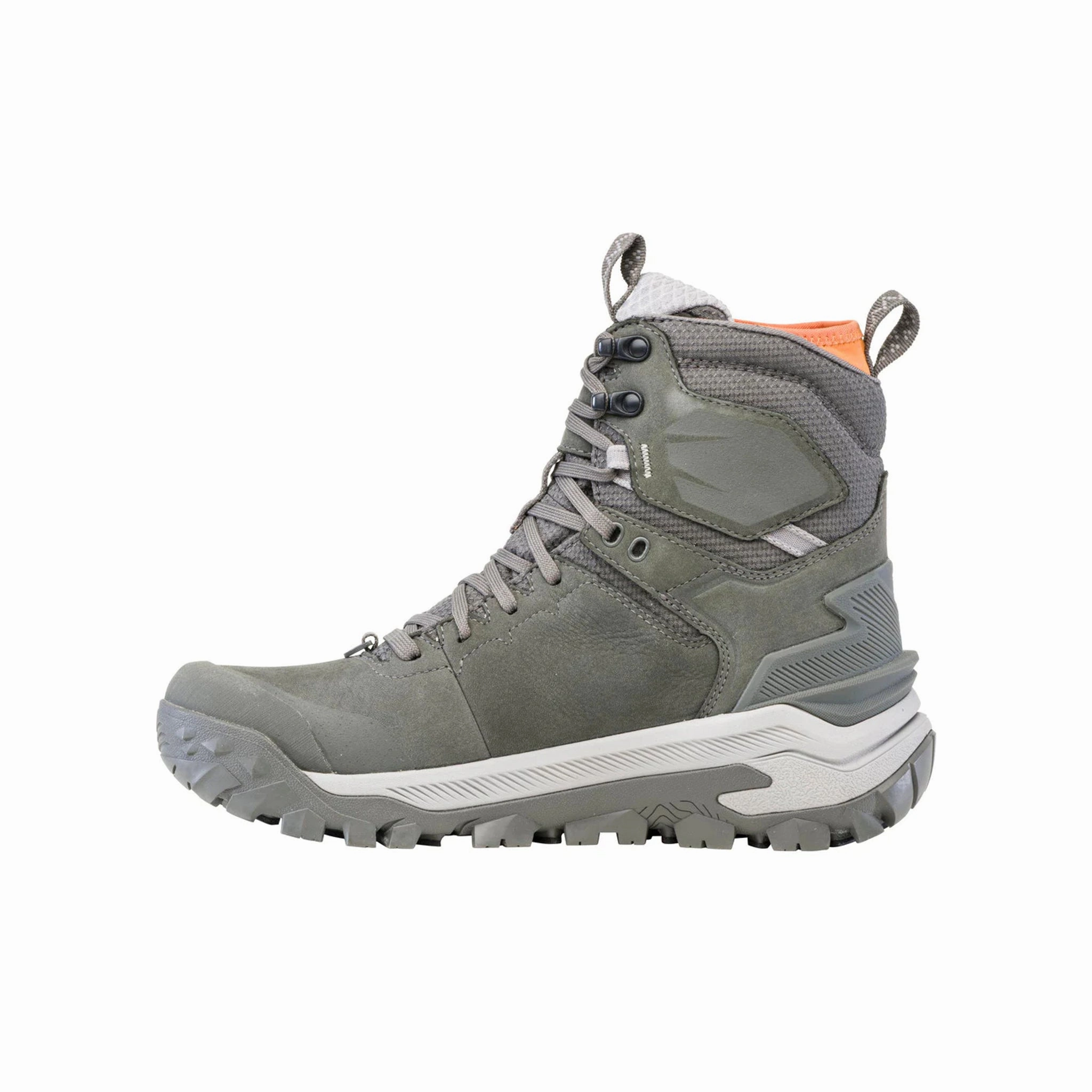 Oboz Men's Bangtail Mid Insulated Waterproof Winter Boot - Charcoal Lightweight Footwear