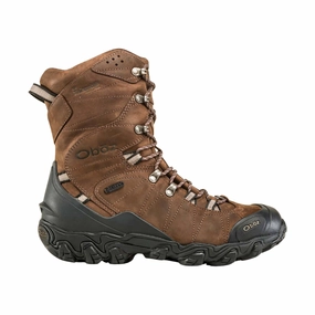 Quality Wear Oboz Men's Bridger 10 Inch Insulated Waterproof Winter Boot - Bark