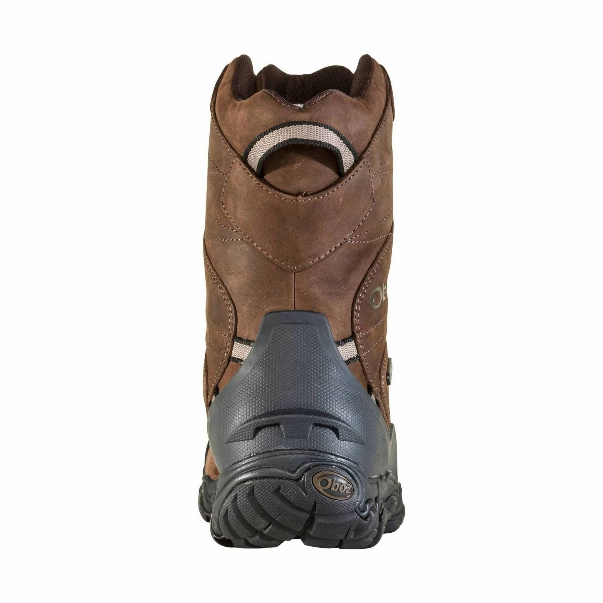 Combat Look Contoured Heel Cup Oboz Men's Bridger 10 Inch Insulated Waterproof Winter Boot - Bark