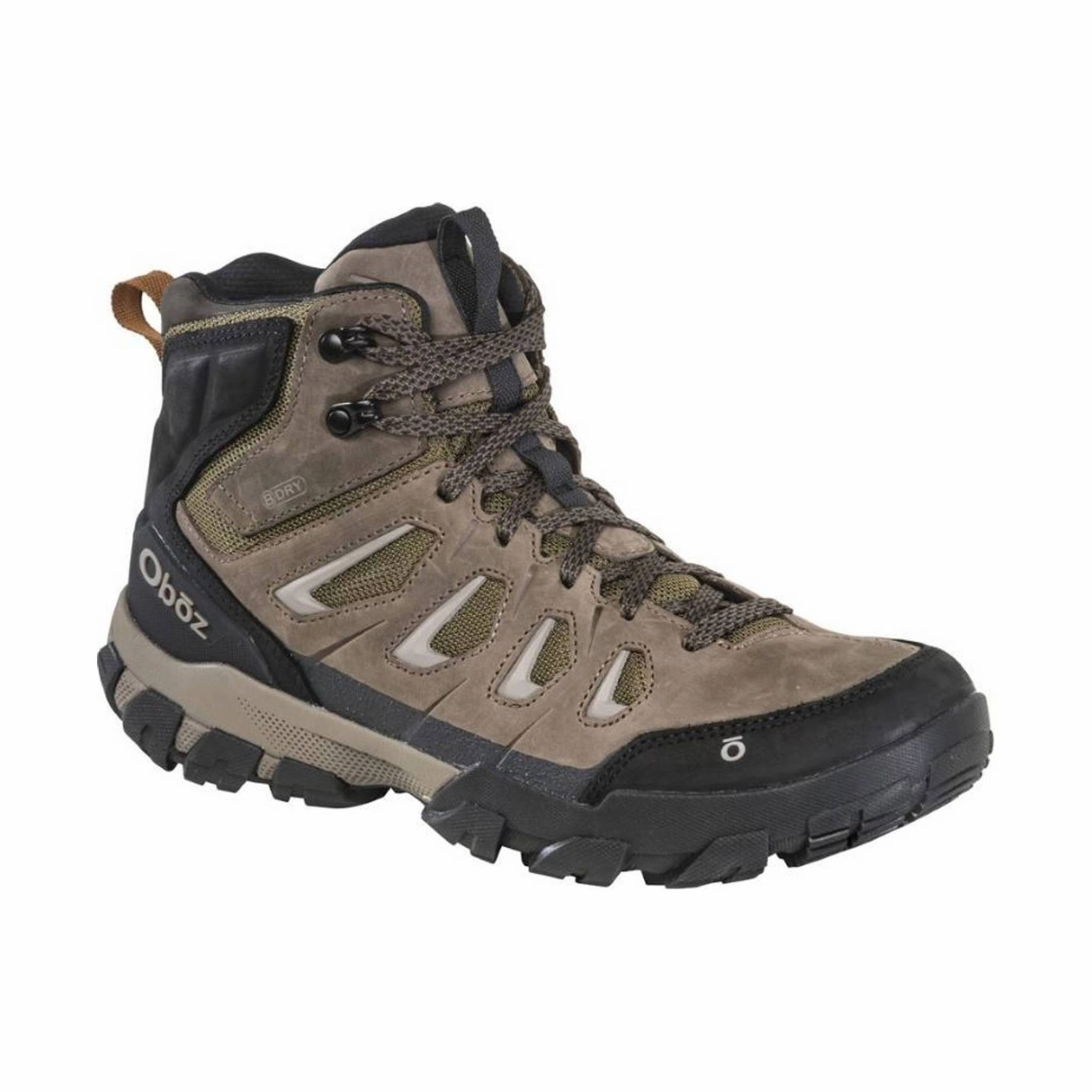 Oboz Men's Sawtooth X Mid Waterproof Hiker Boot - Canteen Rugged Built Mountain Climber