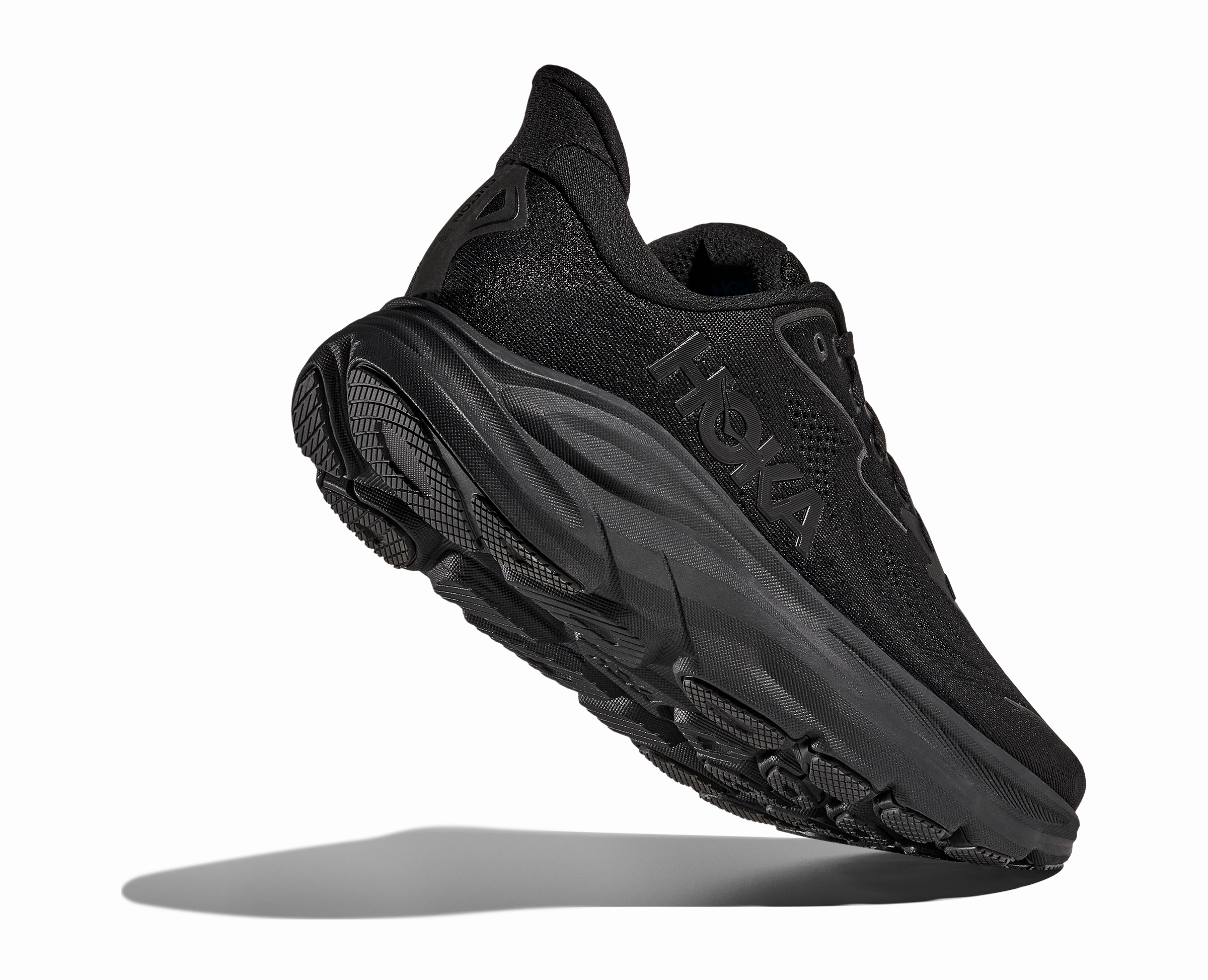 Water Resistant Material Multi Density Cushioning Men's Clifton 10 - Black / Black