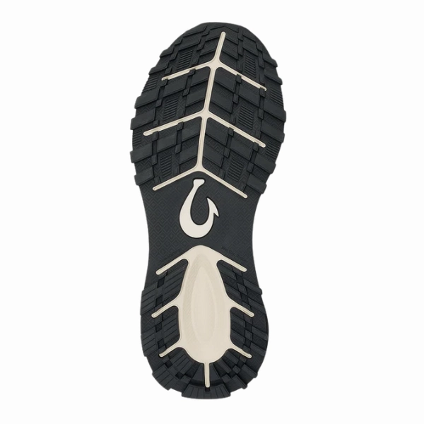 Olukai Women's Makiki Lava Rock/Dark Shadow elastic closure shoes