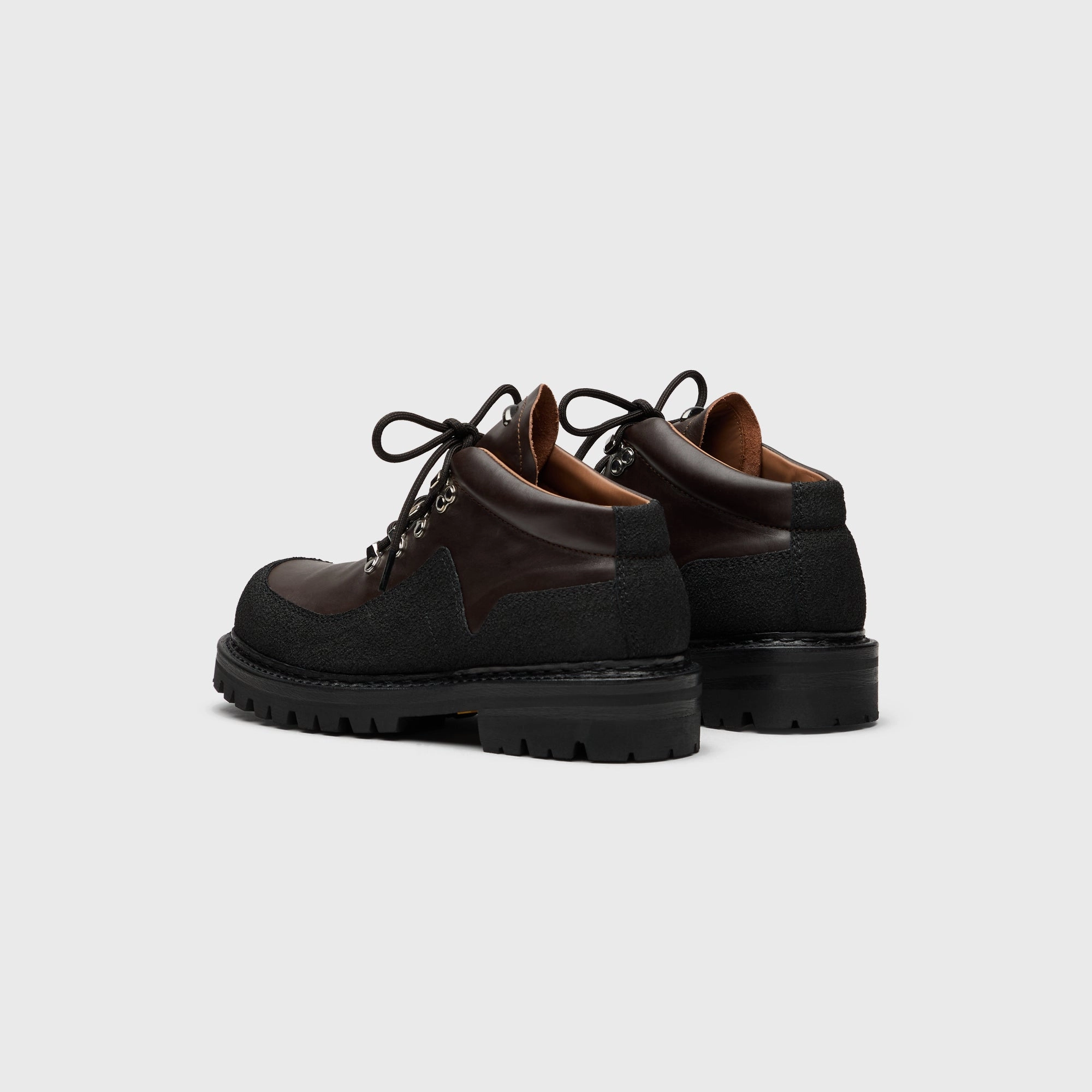 Our Legacy Quest Boot - Maduro Brown / Cattle Hide Low Profile Roll Bar Stabilizer