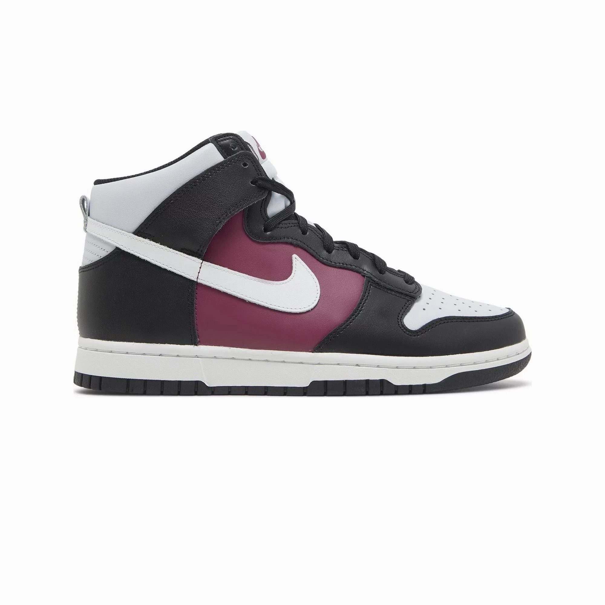 Nike Dunk High 'Black Rosewood Pure Platinum' Women's Footwear Flex