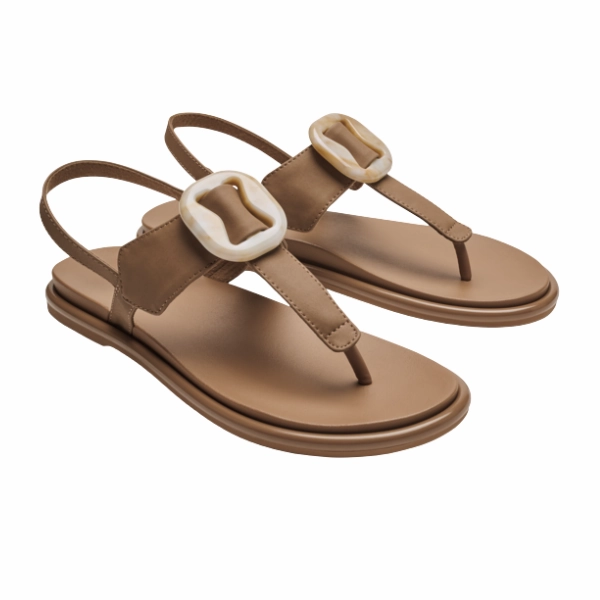 Olukai Women's Lai TBar Tan Bacterial Growth Prevention Dynamic flex