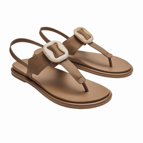 Olukai Women's Lai TBar Tan Bacterial Growth Prevention Dynamic flex