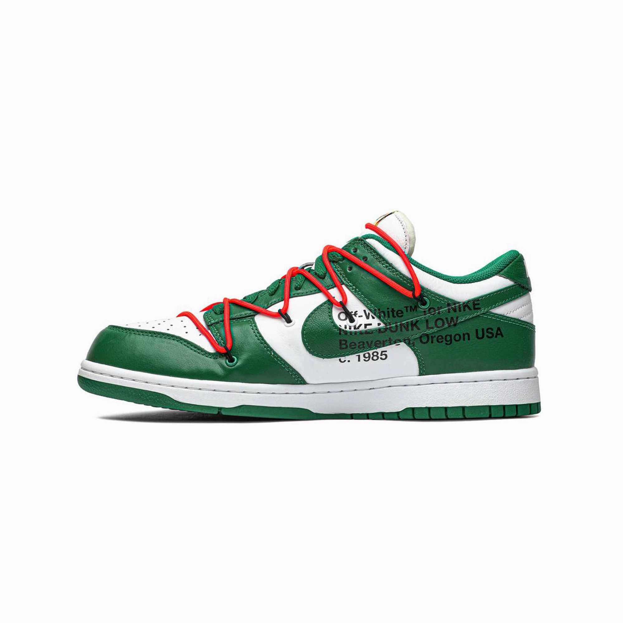 Airy Mesh Root Hike Dunk Low x Off-White - Pine Green (New)