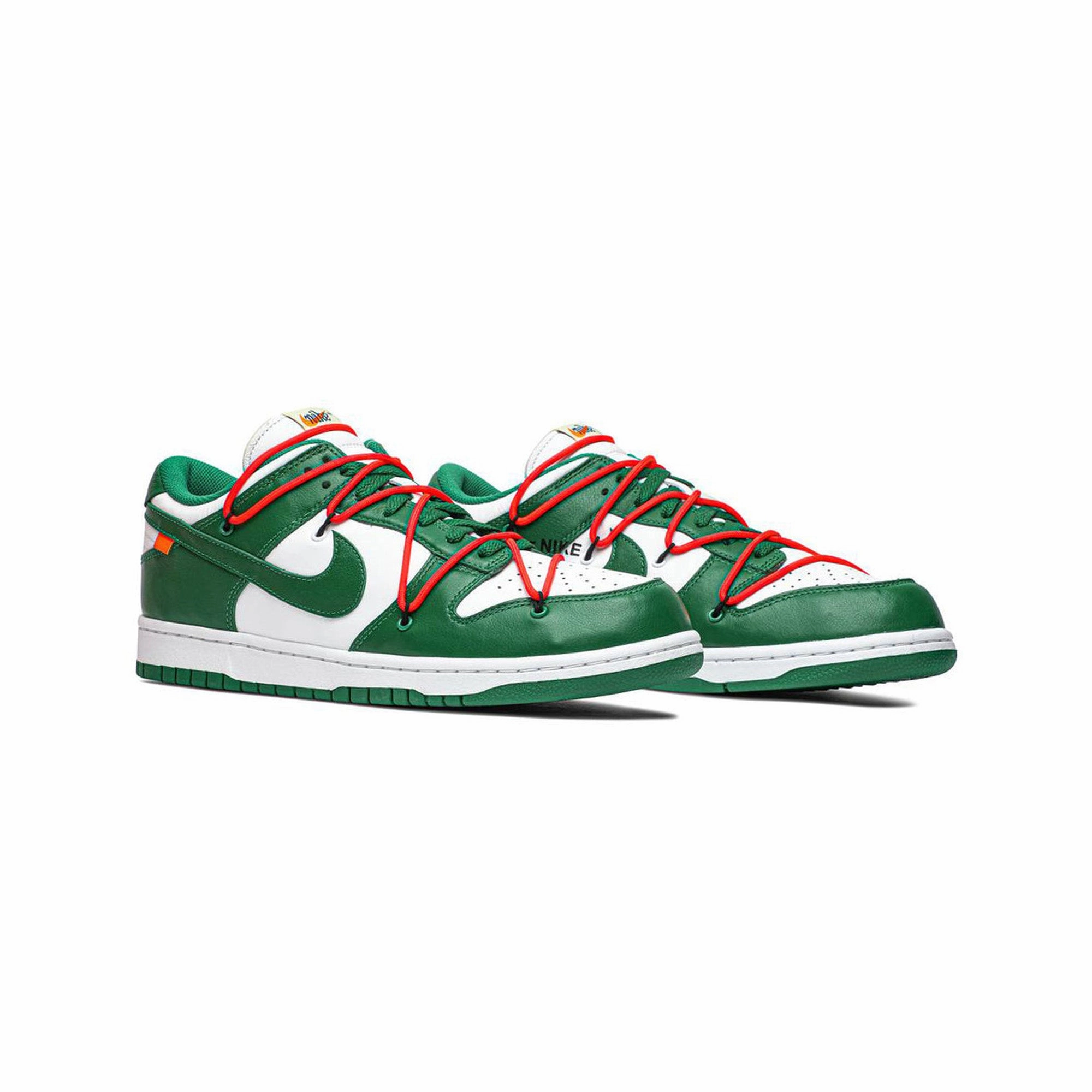 Air Circulation Dunk Low x Off-White - Pine Green (New)