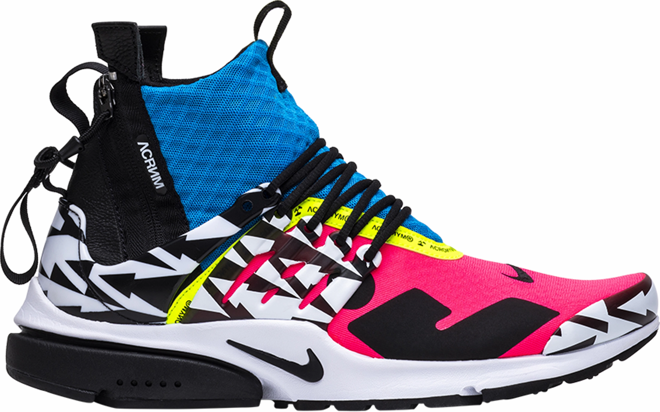 Acronym x Air Presto Mid 'Racer Pink' - AH7832 600 Adjustable