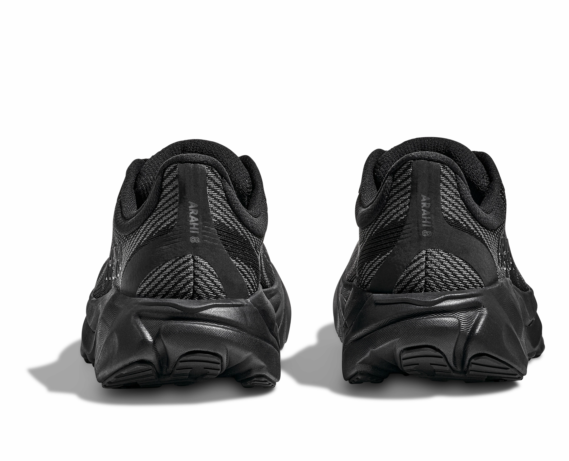 Elasticated Lacing Women's Arahi 8 - Black / Black