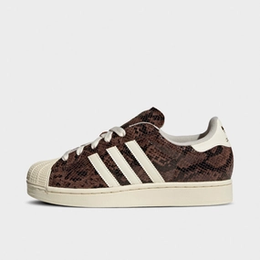 adidas Women's Superstar II Preloved Brown / Cream White Knit Surface