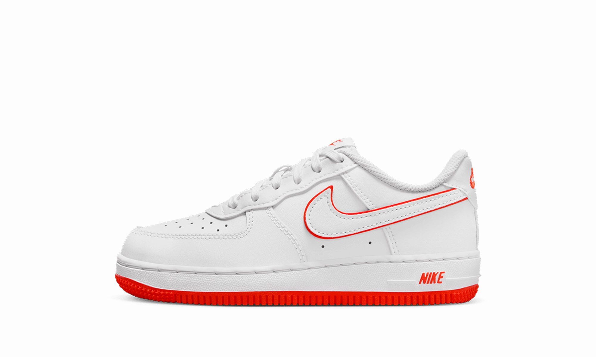 AIR FORCE 1 LOW "Red" Flat Grip Leaf Walk