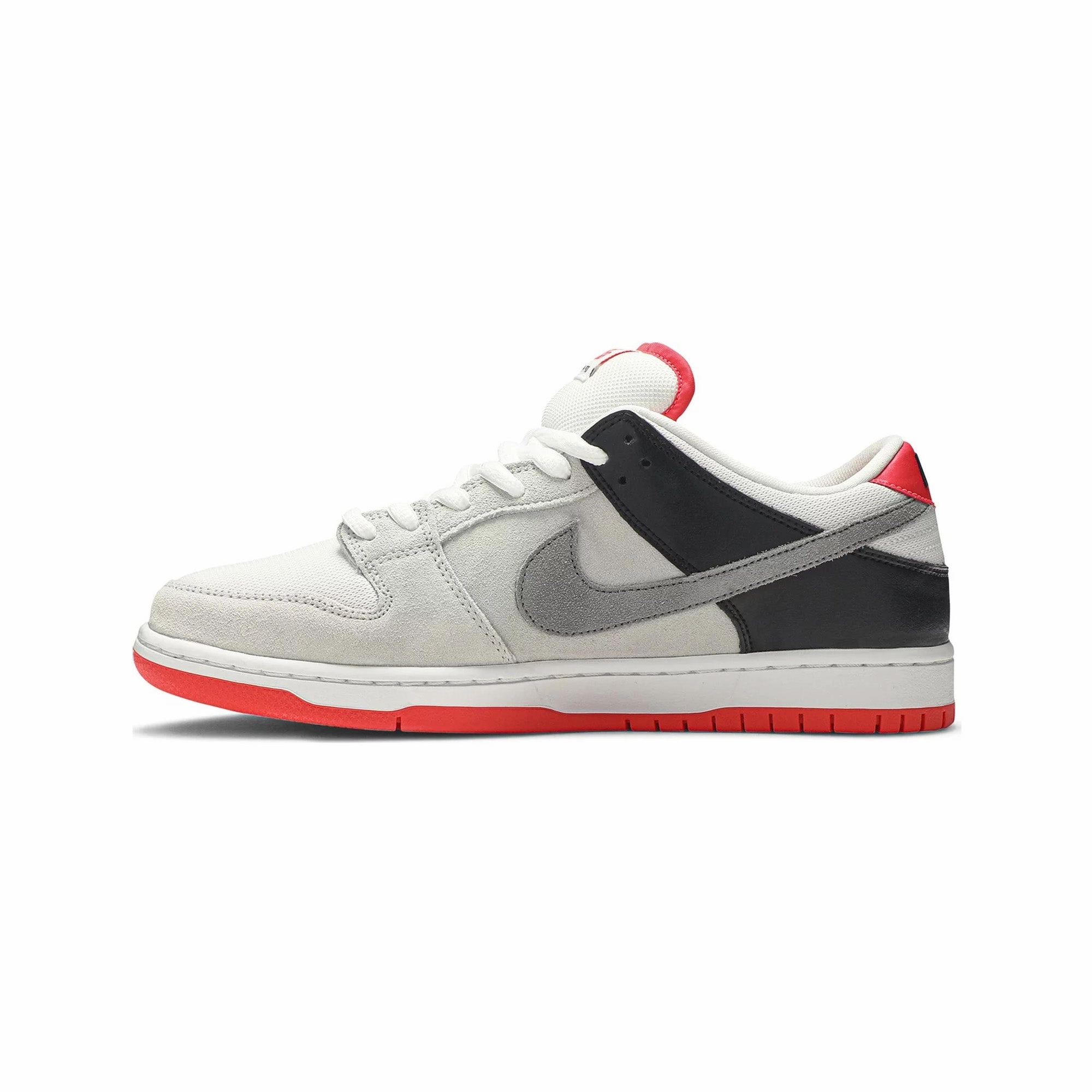 SB Dunk Low 'Infrared Orange Label' Breathable Perforations