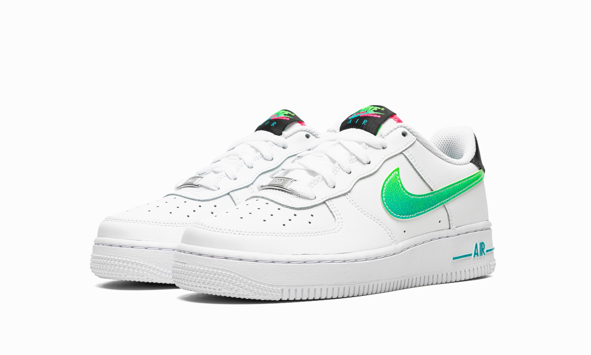 Traction Sole Wood Path Air Force 1 Low LV8 "White Aquamarine"