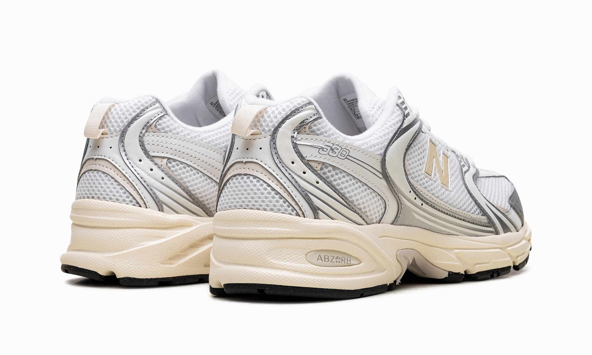 530 "Silver Metallic / Linen" Odor Control Treatment Airflow Channel Design