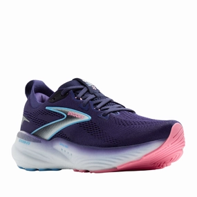 narrow - fit running option Orthopedic - friendly Brooks Women's Glycerin GTS 22 Wide Blue/White