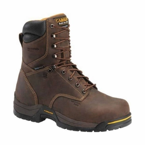 Day Hike Ergonomic Footbed Carolina Men's Bruno Hi 8 Inch Composite Toe Waterproof Boot - Brown