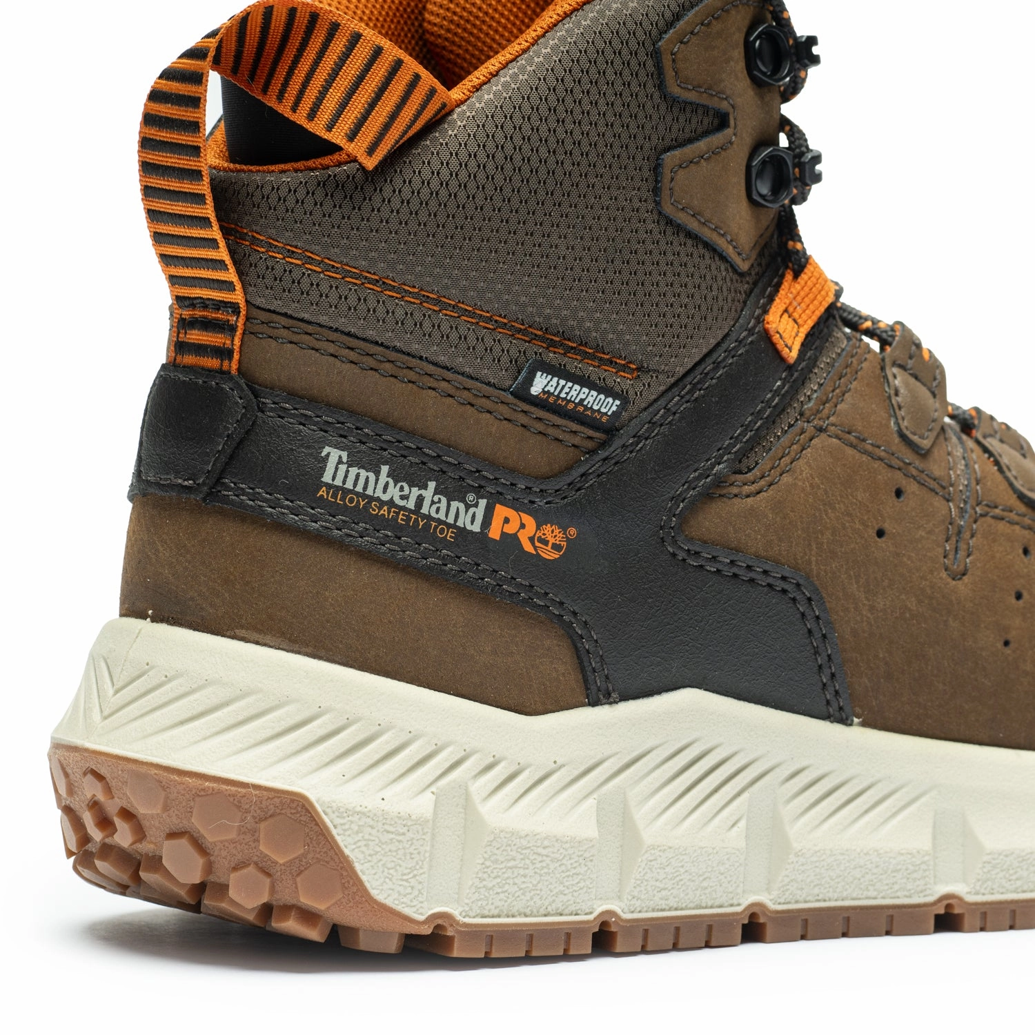 Tempe Men's 6" Aluminum Toe Work Boots A63XB Stable Support Cold Weather Commuter Thermoplastic Urethane Outsole