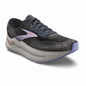 Women's Ghost Max 2 - Ebony / Sweet Lavender / Alloy Impact Resistant Heel Cup Comfort sole