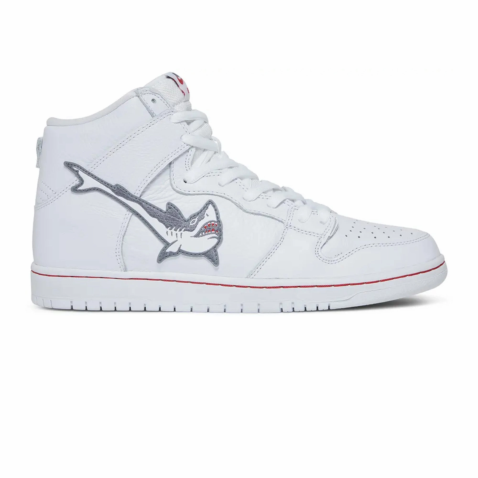 Easy on Nike SB Dunk High x Oski 'Great White Shark' (2022)