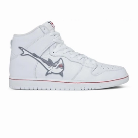 Easy on Nike SB Dunk High x Oski 'Great White Shark' (2022)