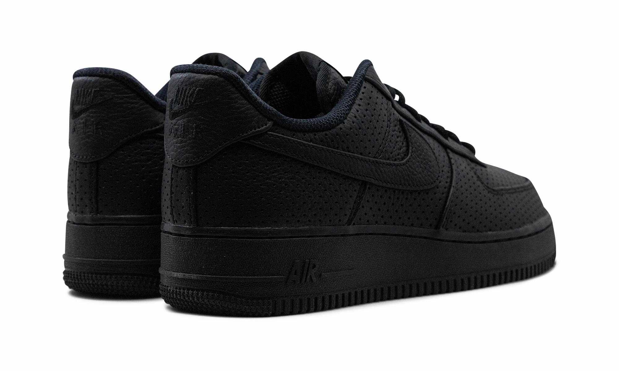 Daily Errand Air Force 1 Low SP "Triple Black Perforated"