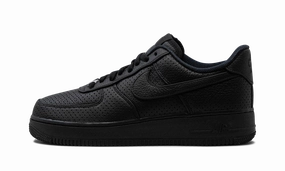River Hike School friendly Air Force 1 Low SP "Triple Black Perforated"