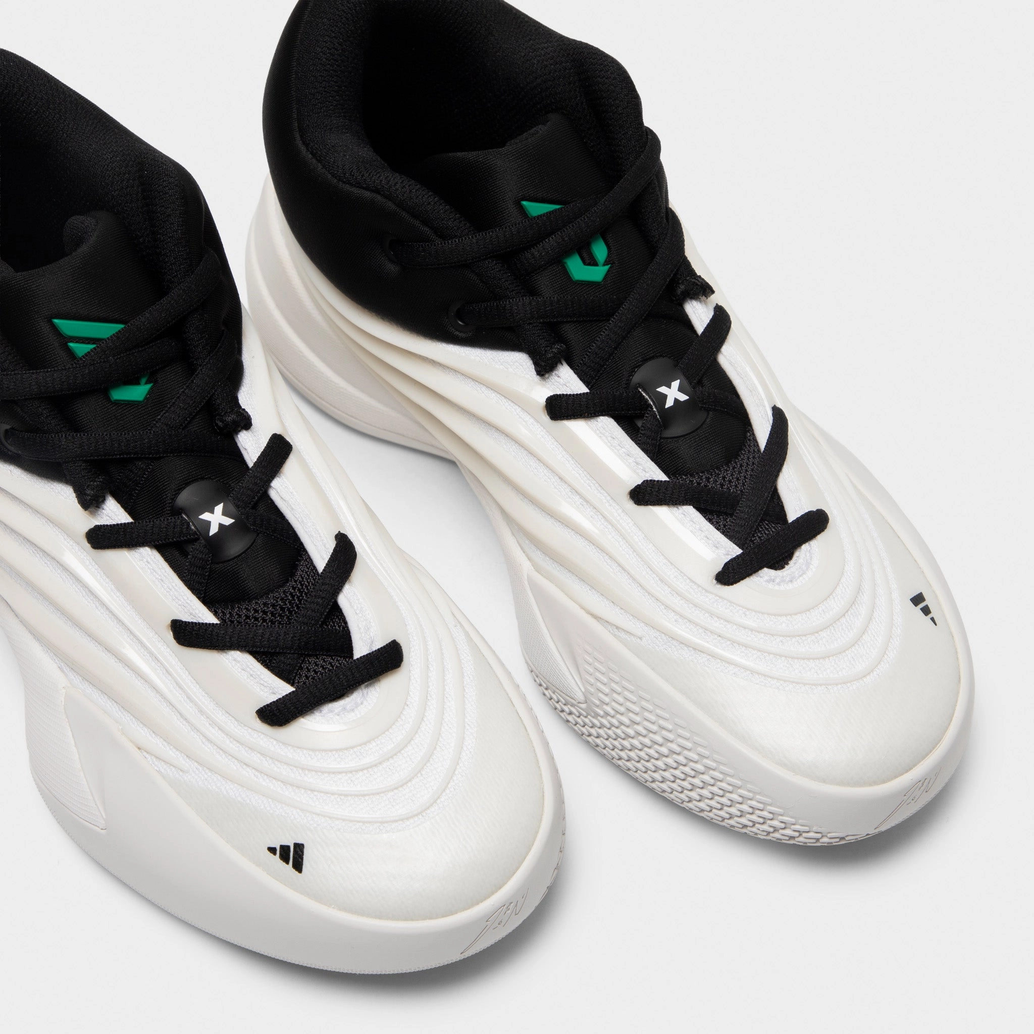 adidas Juniors' Dame X Zero Metallic / Core Black - Court Green Thermal Regulating Textile